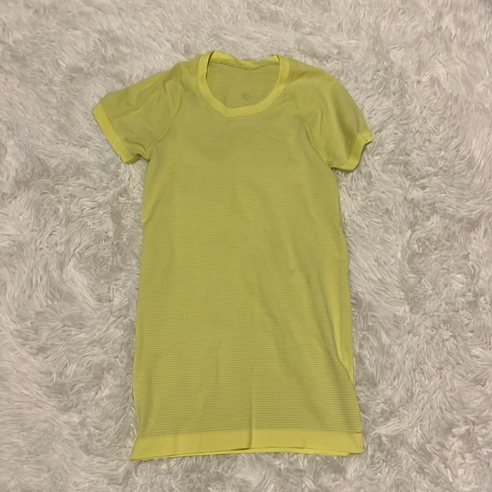 Swiftly Tech Short Sleeve Shirt 2.0 by lululemon athletica in electric lemon